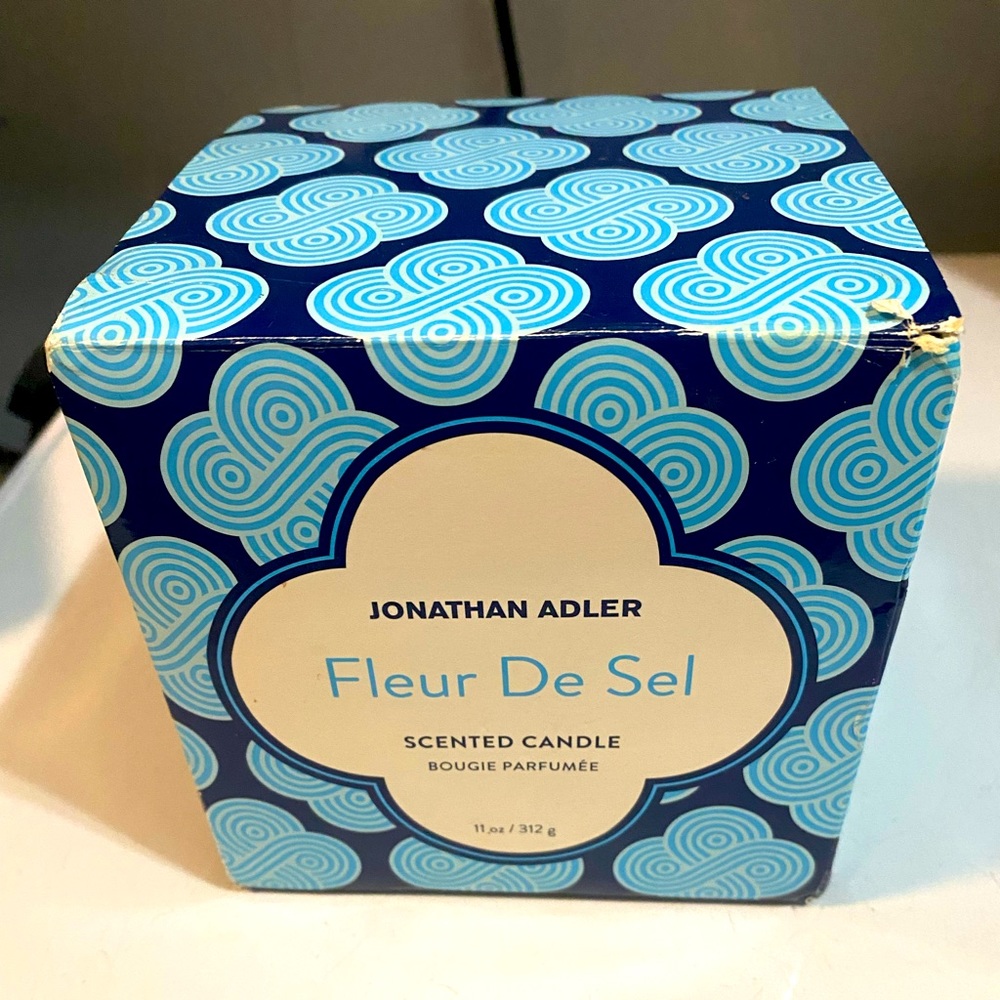Jonathan Adler Fleur de Sel scented candle NWT